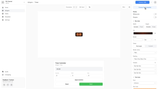 OBS Countdown Timer | 1600+ Fonts & Custom Colors – Jamluca
