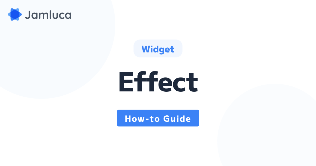 【OBS-compatible】Effect Widget - Guides | Stream with Jamluca