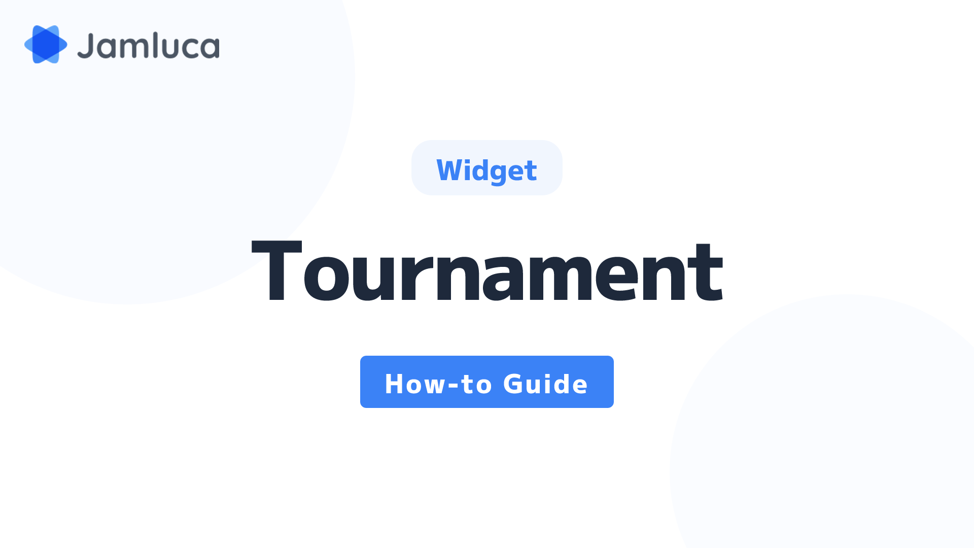 【OBS-compatible】Tournament Widget